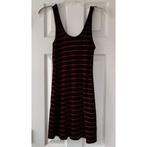 Reformation Ribbed Striped Mini Dress S